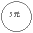 橢圓: 5元

